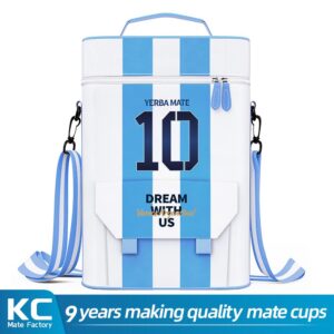 Set matero con bolsa matera estilo Argentina Capitan 10 – Mayorista