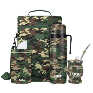 Set matero completo con mochila matera camuflada – Personalizado