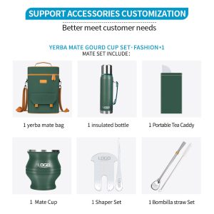 Alternative view of Customized Complete Yerba Mate Kits Gifts for Mate Lover