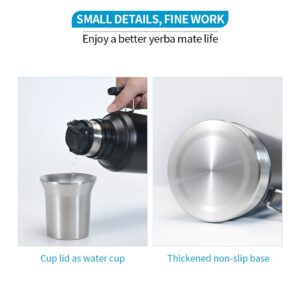 Alternative view of Wholesale Stainless Steel Thermos for Stanly Yerba Mate Cup Set